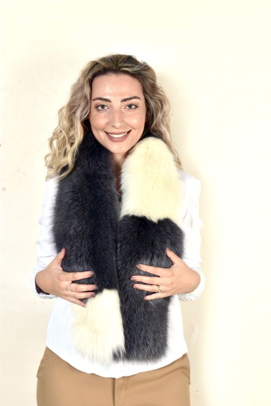 Light Pink Fox Fur Vest