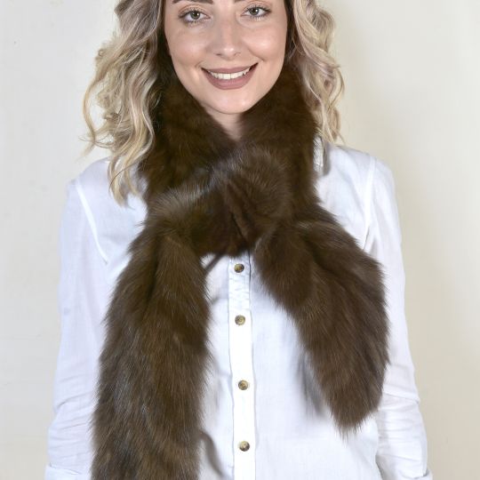 Light Pink Fox Fur Vest