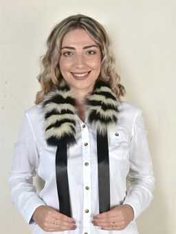 Real Fox Fur Neckband/Collar