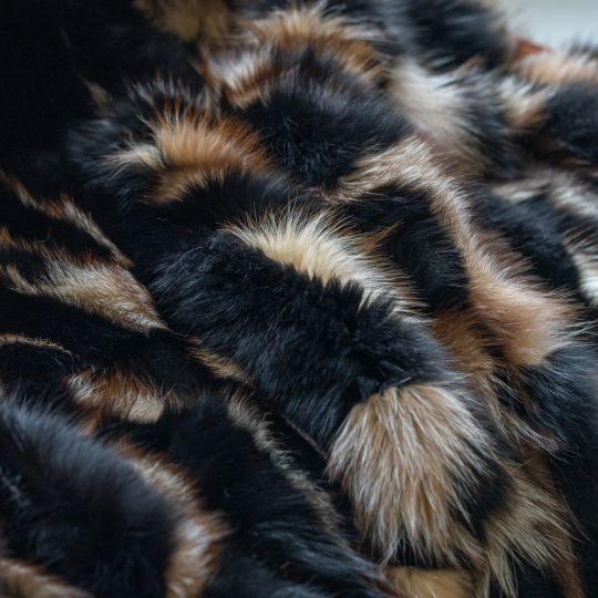 Scandinavian Fox Fur Blanket