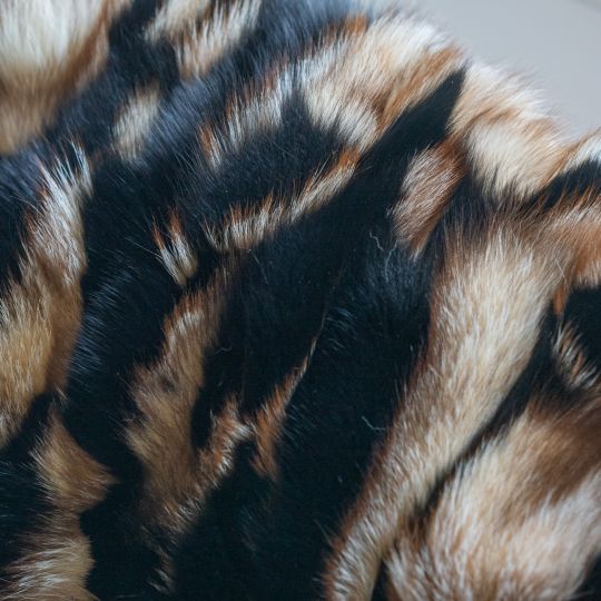 Scandinavian Fox Fur Blanket