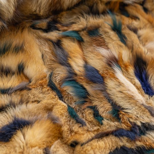 Sable Fur Throw Blanket