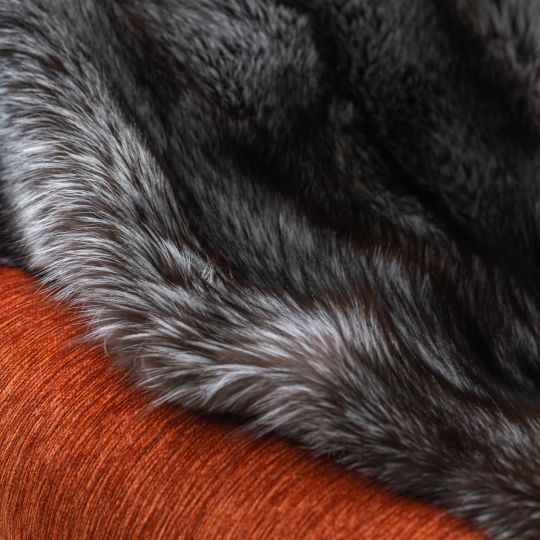 Sable Fur Throw Blanket