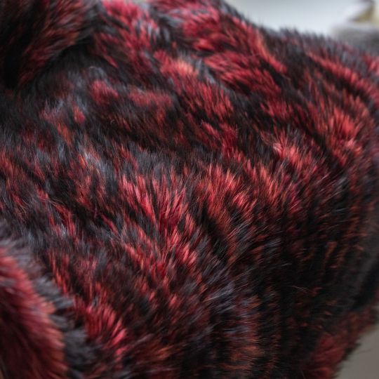 Natural Lynx Fur Throw Blanket