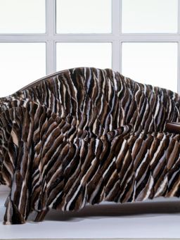 Scandinavian Mink Fur Blanket