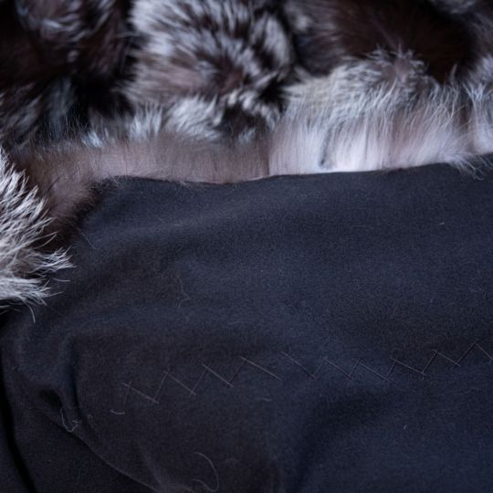 Scandinavian Mink Fur Throw Blanket